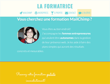 Tablet Screenshot of laformatrice.com